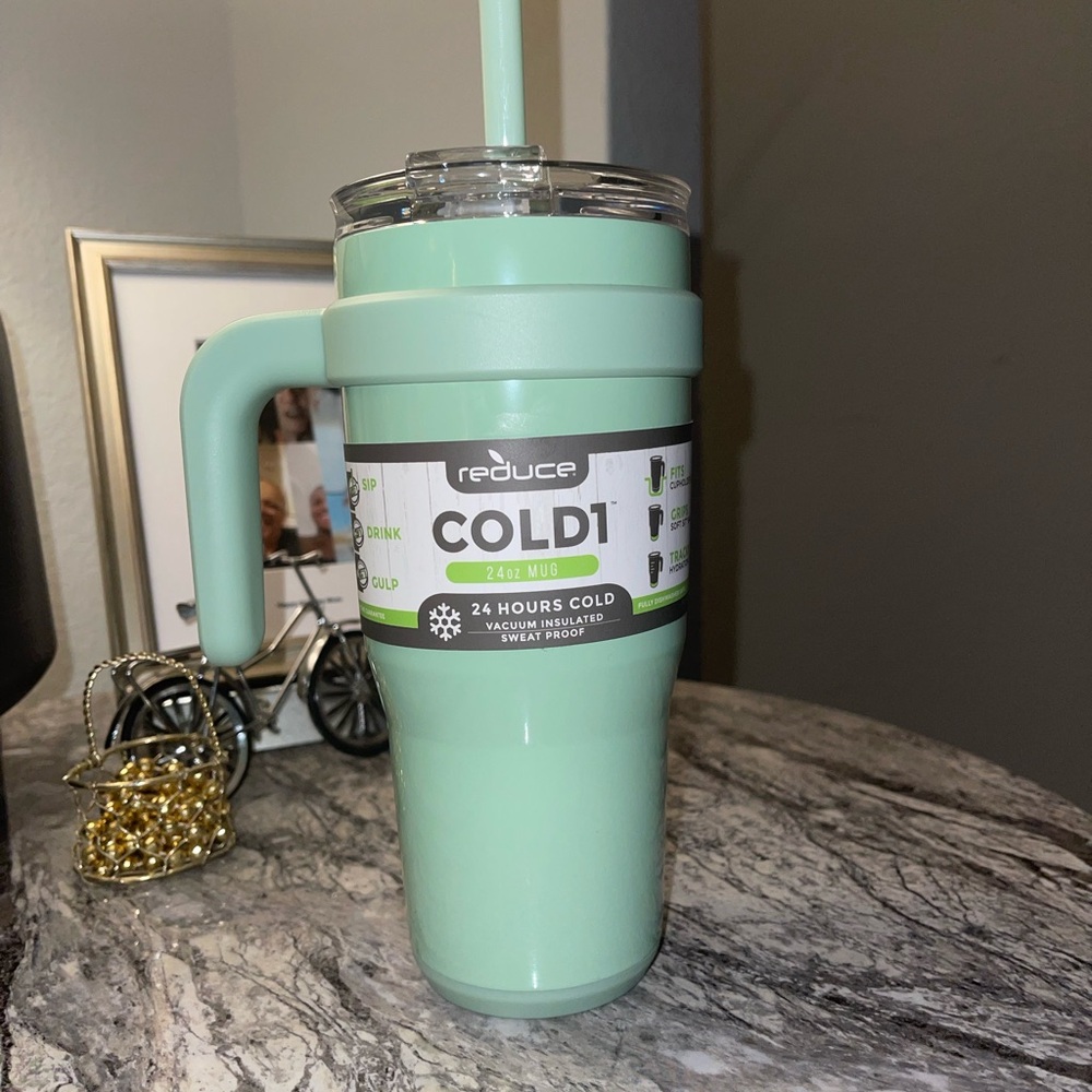 Reduce Cold1 24oz 24 hrs vacuum insulated sweat proof Mug - Matcha Green